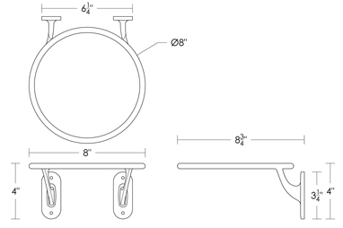 Towel Ring 9 inch